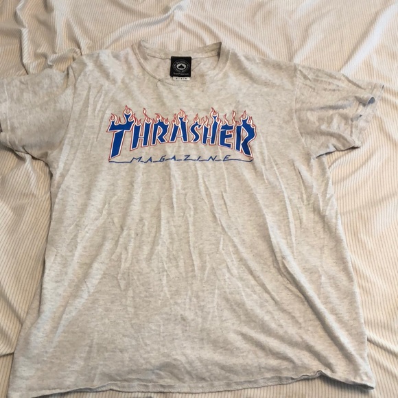 Thrasher Tops - THRASHER tee size medium